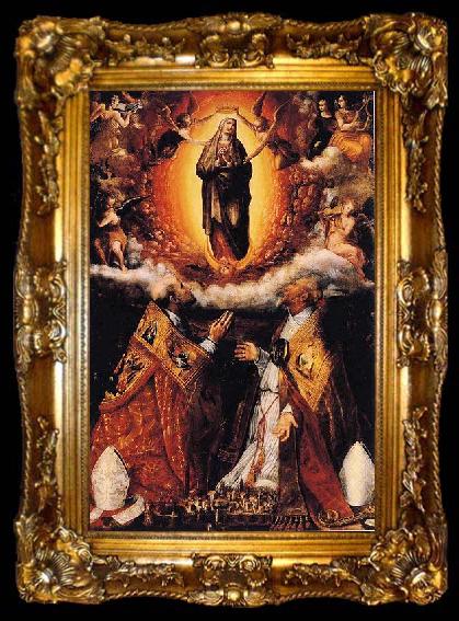 framed  Lavinia Fontana Assumption of the Virgin, ta009-2